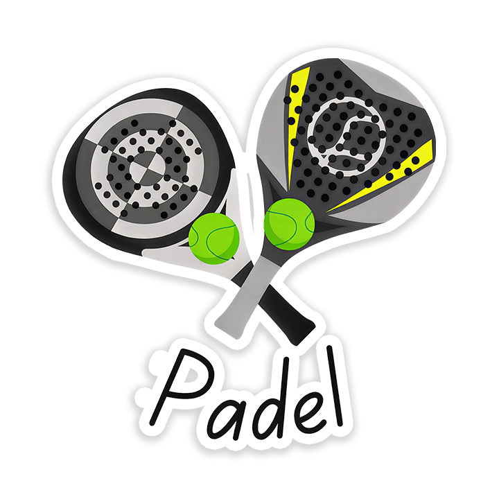 Padel tennis Sticker
