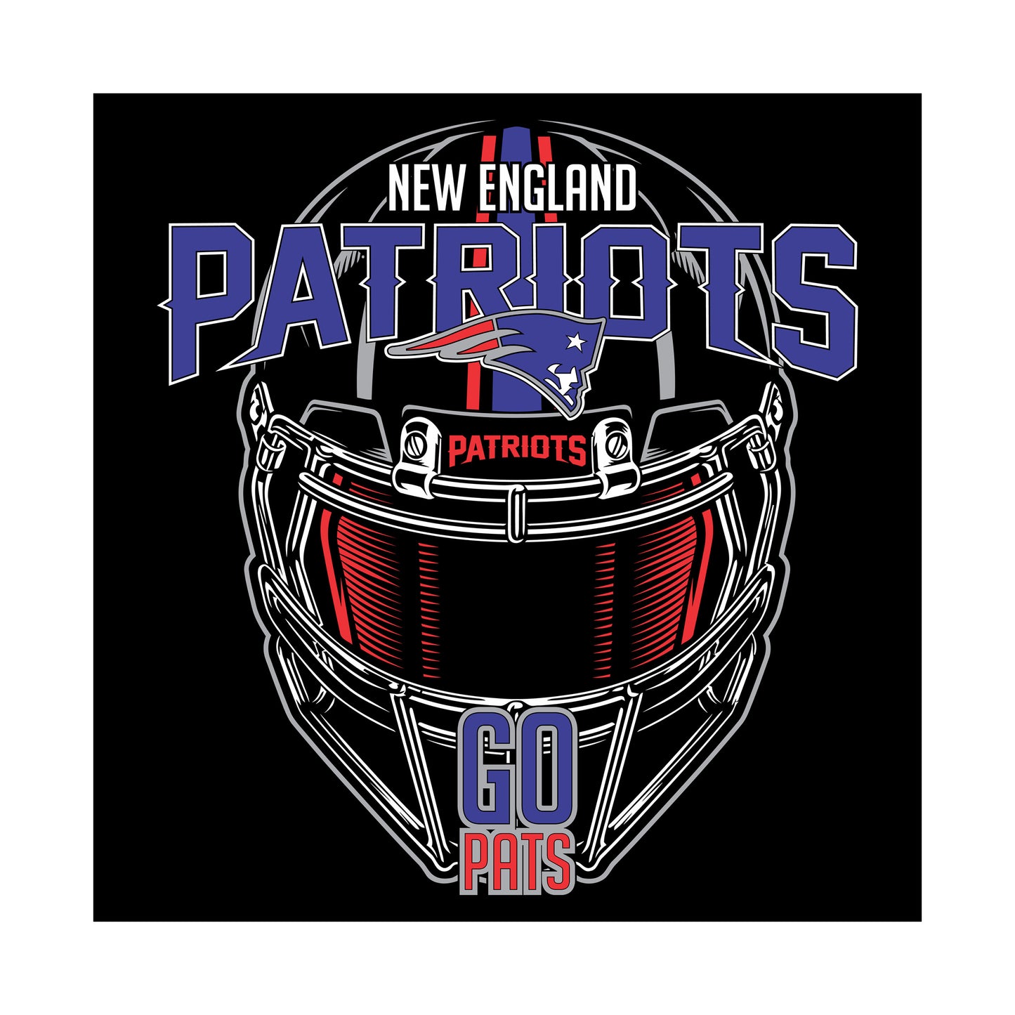 New England Patriots NFL Sticker