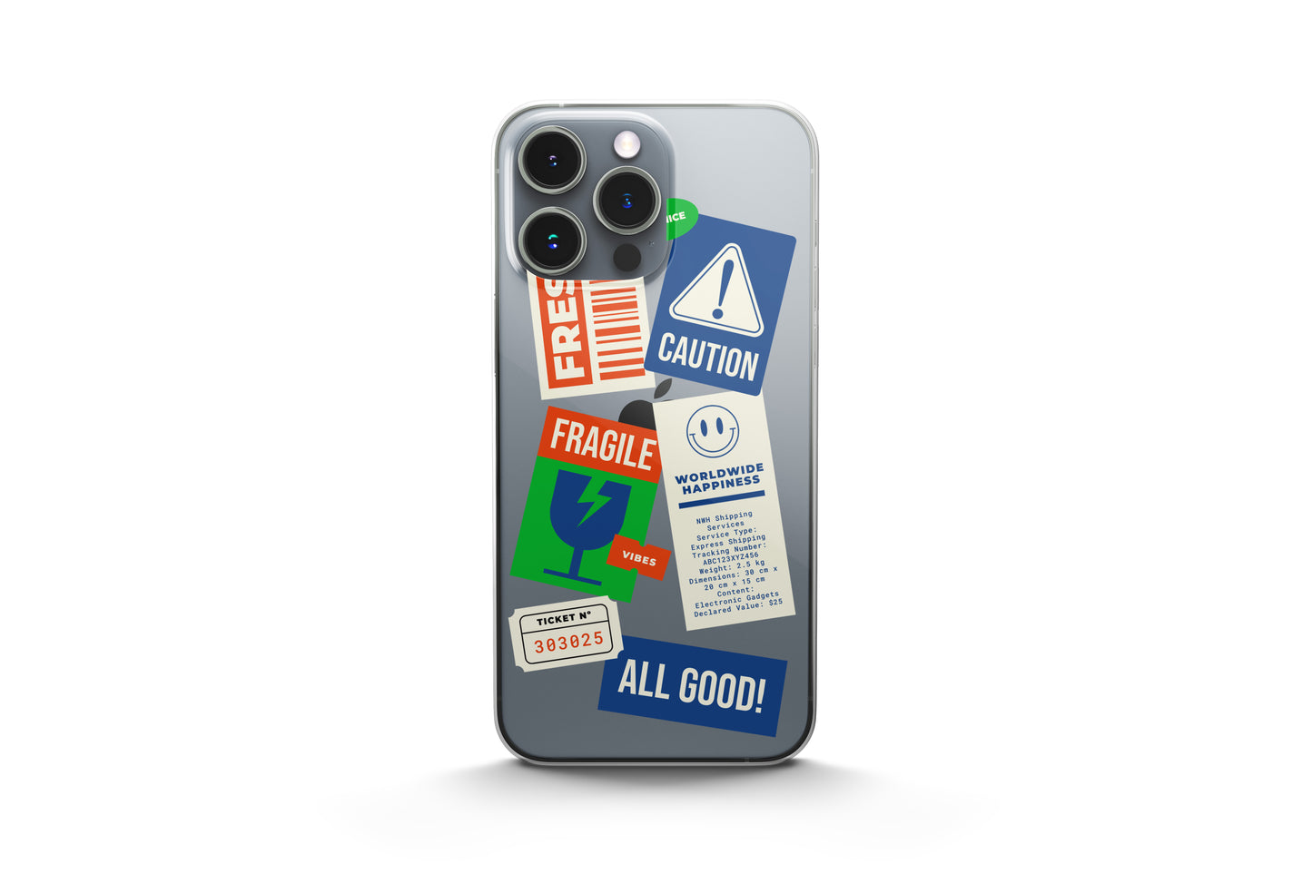 Fragile Caution Phone Case
