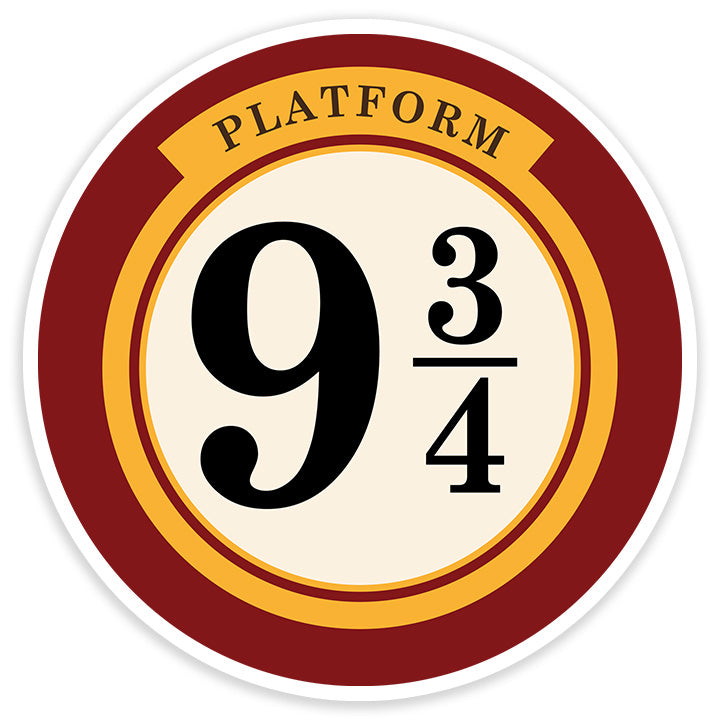 Harry Potter Platform Sticker