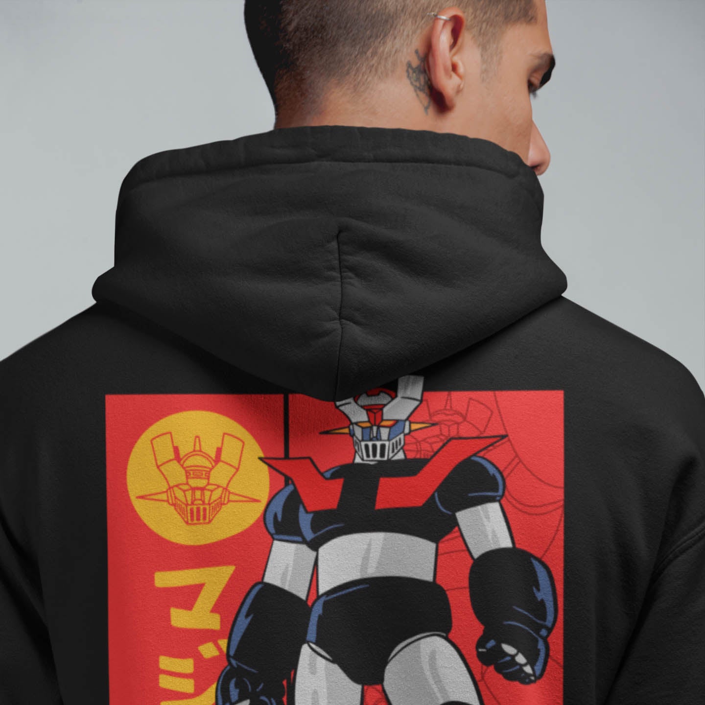 Mazinger z stand Oversize Hoodie