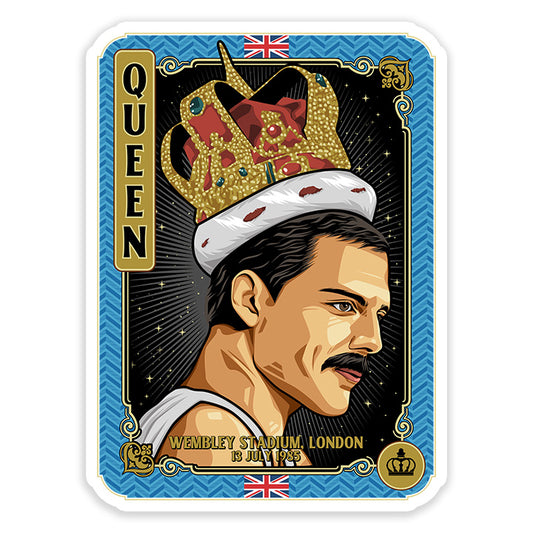 Queen freddie mercury Sticker