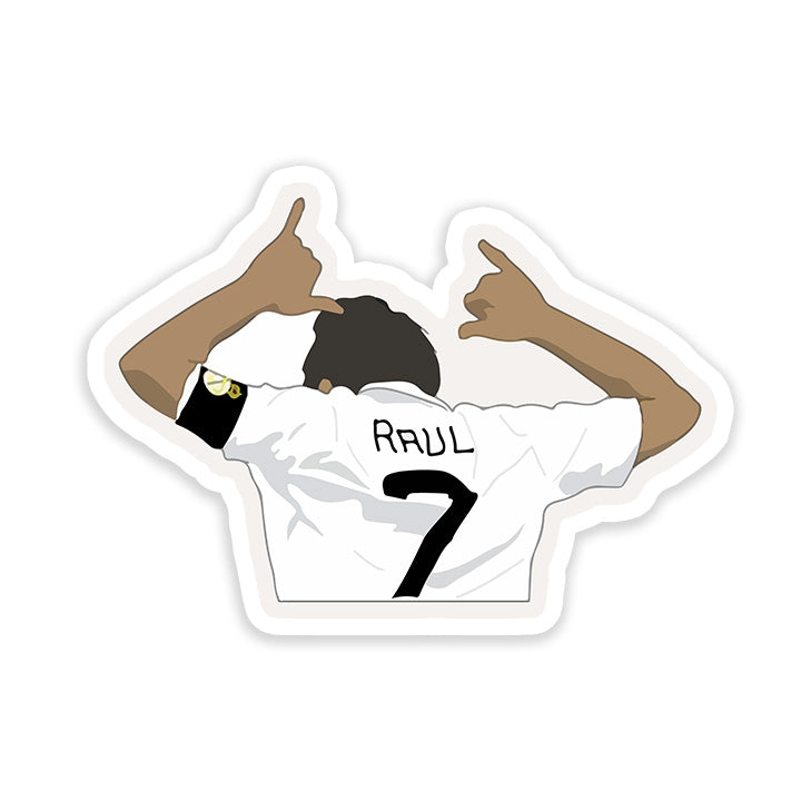 Raul Gonzalez Back RM Sticker