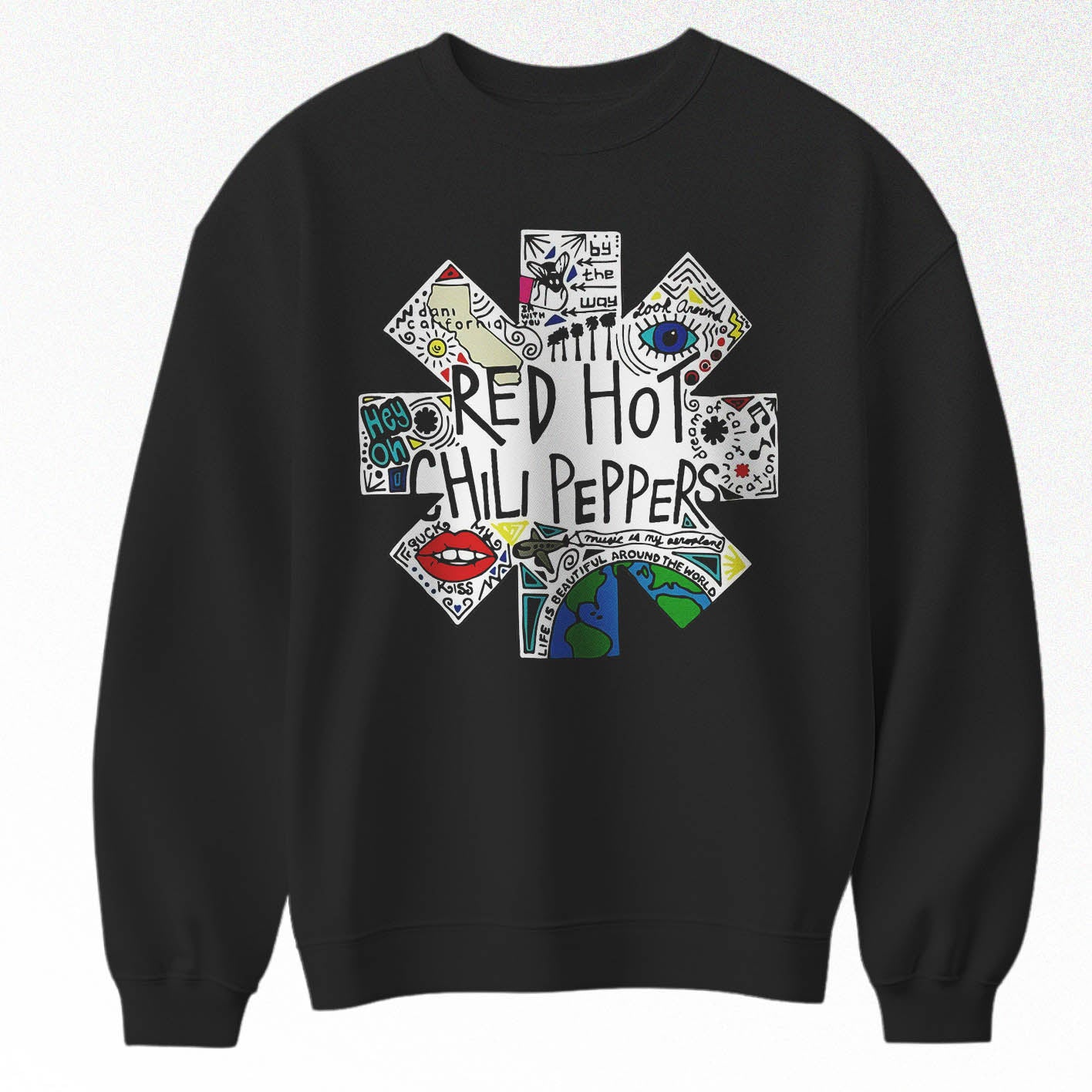 Red hot chili papers Oversized Crewneck