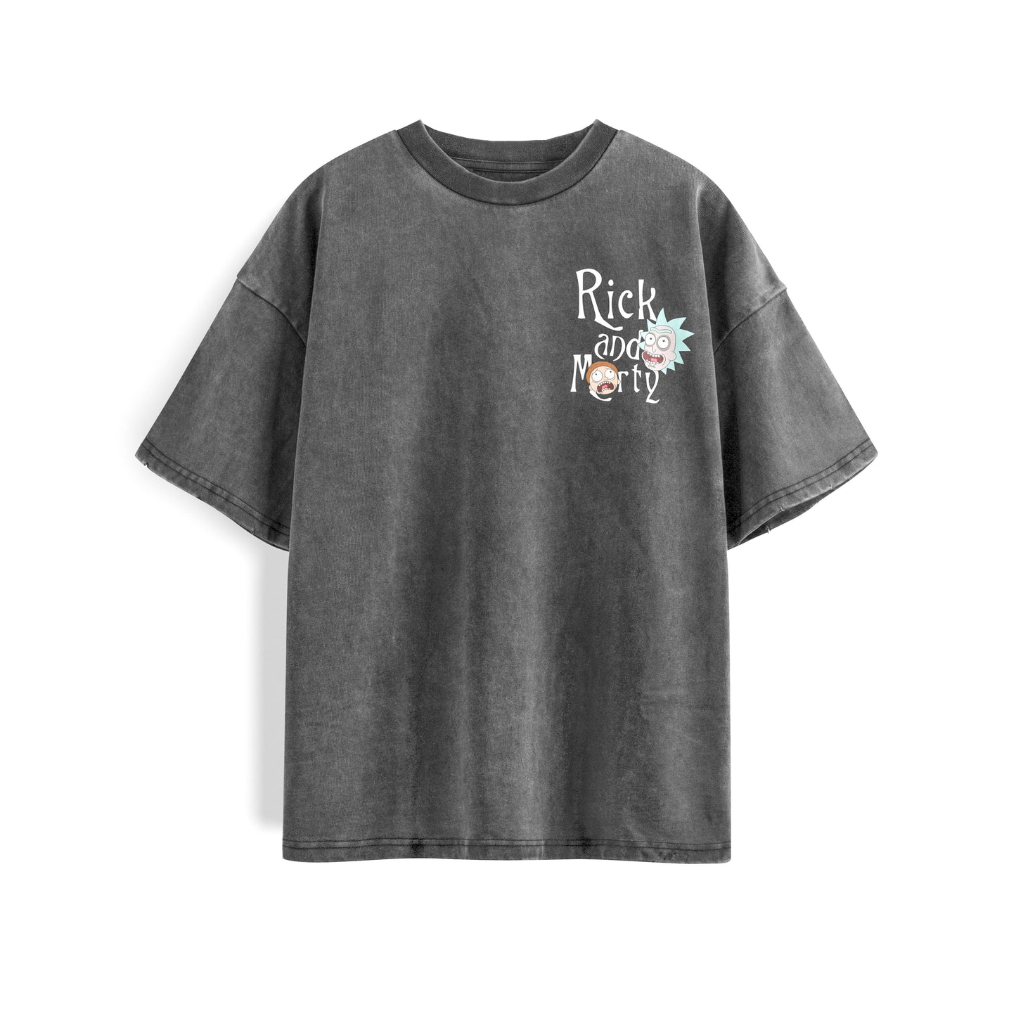 Rick & Morty Beetlejuice Oversized Tee's