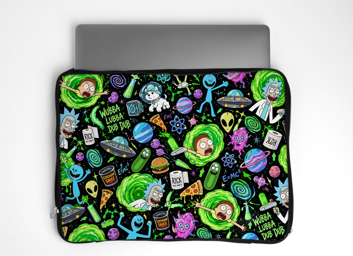 Rick & Morty Laptop Sleeve