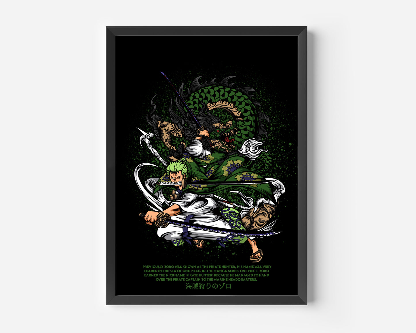 Roronoa Zoro one Piece Poster