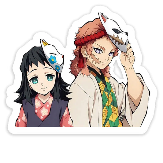 Sabito and Makomo Slayer Sticker