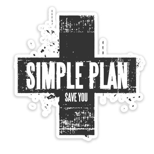 Simple plan Band sticker