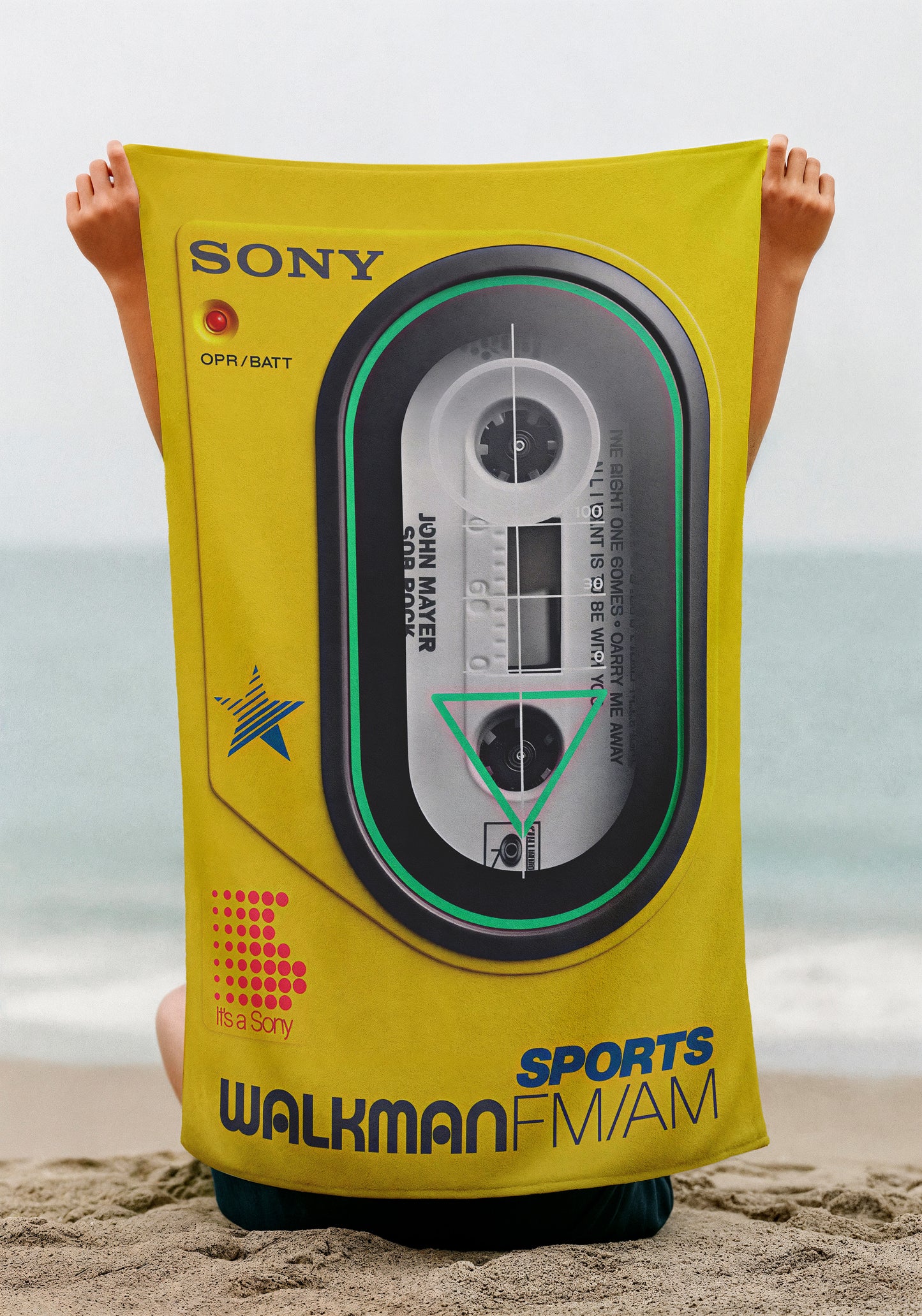 Walkman towel