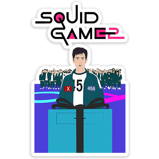 X Squid Game 2 Sticker