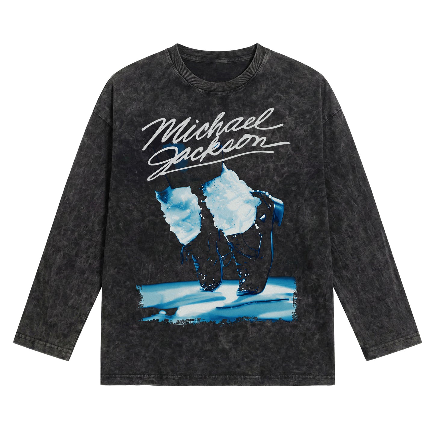 Michael Jackson Stance Washed Oversized Long Sleeves