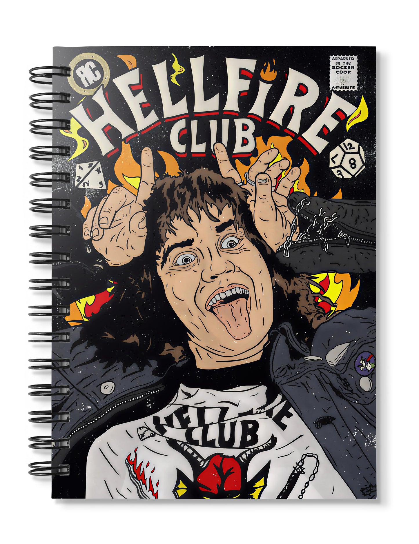 HellFire club stranger thing Notebook