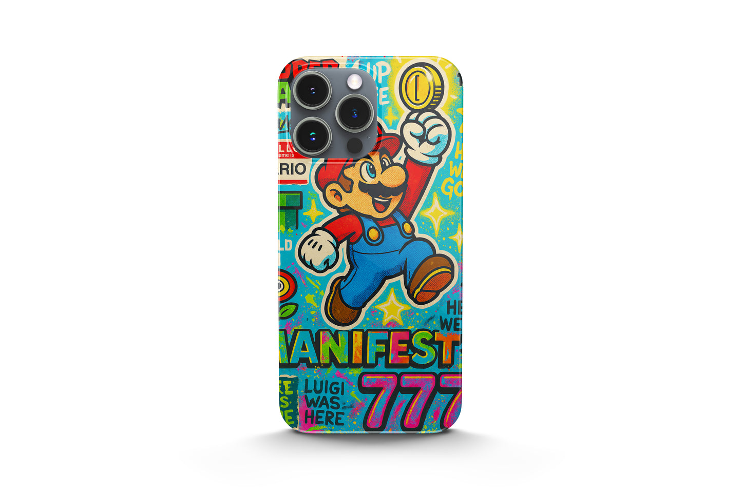 Super Mario Street Pop Chaos Phone Case