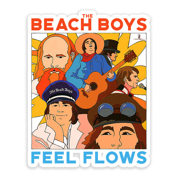 the beach boy's sticker
