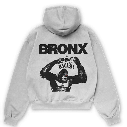 the bronx Oversized Hoodie White