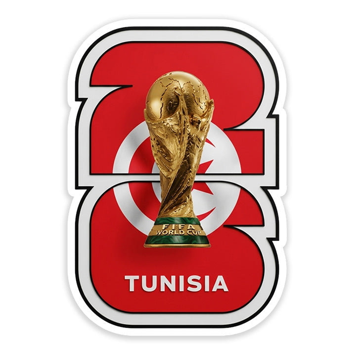Tunisia WC 2026 Sticker