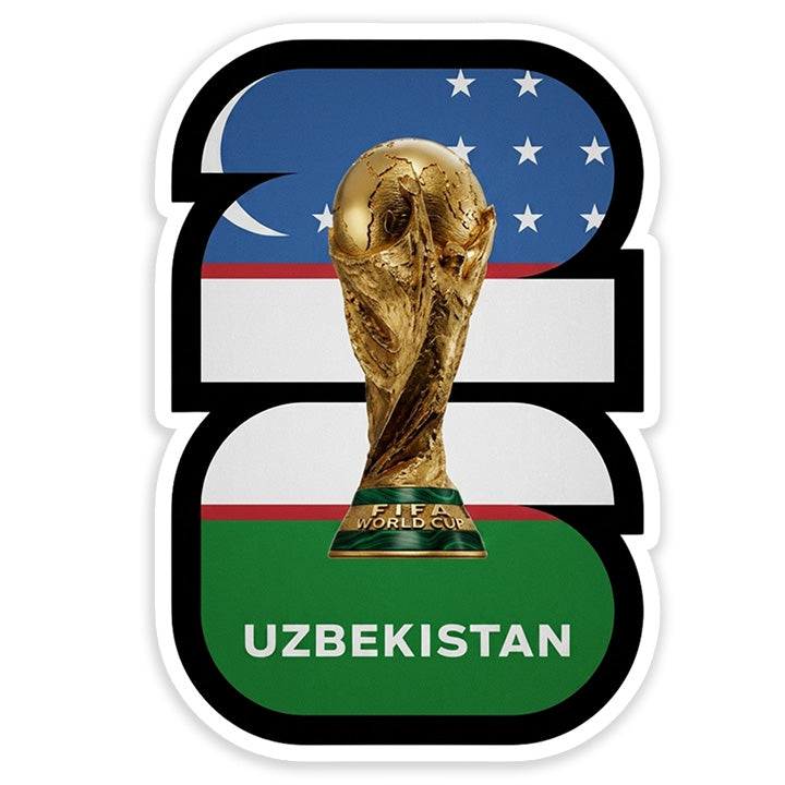 Uzbekistan WC 2026 Sticker