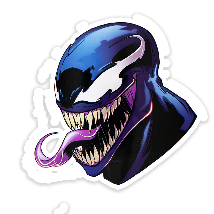 Venom portrait marvel Sticker