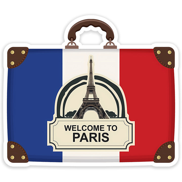Welcome to Paris Sticker
