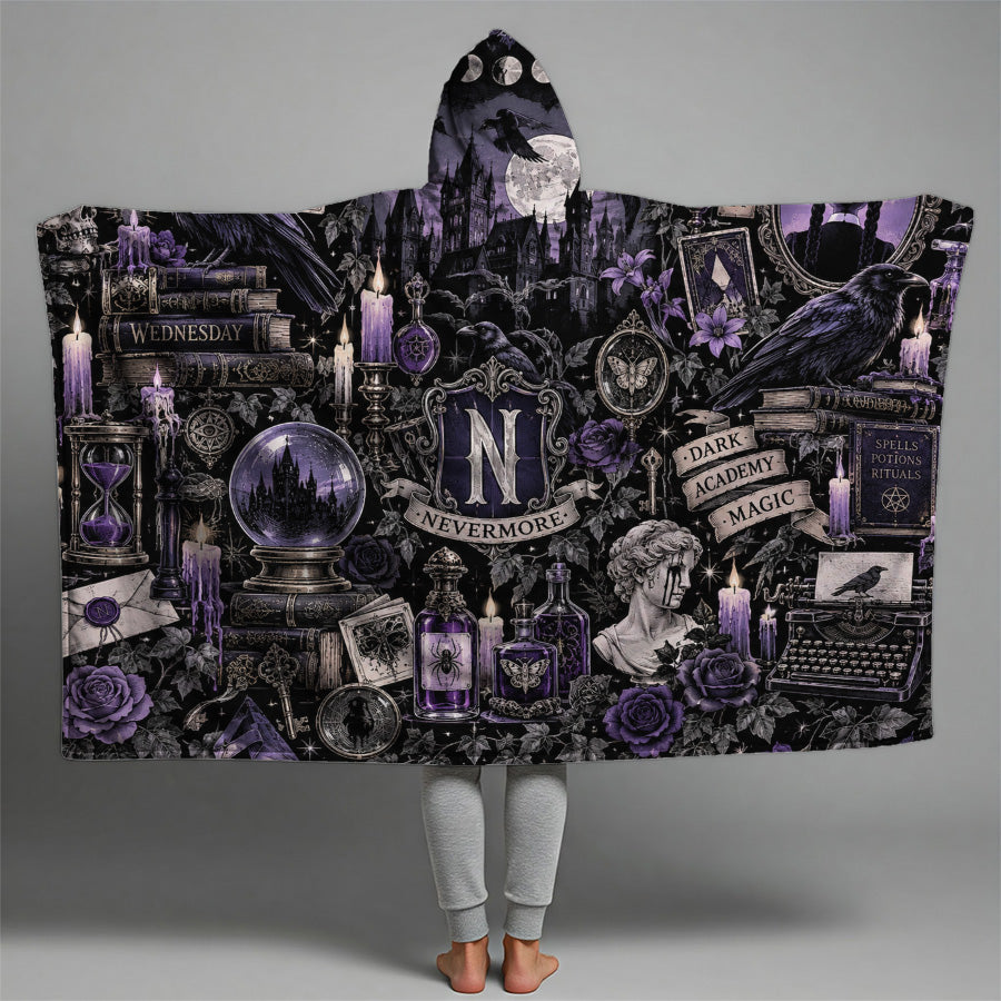 Wednesday Hooded Blanket