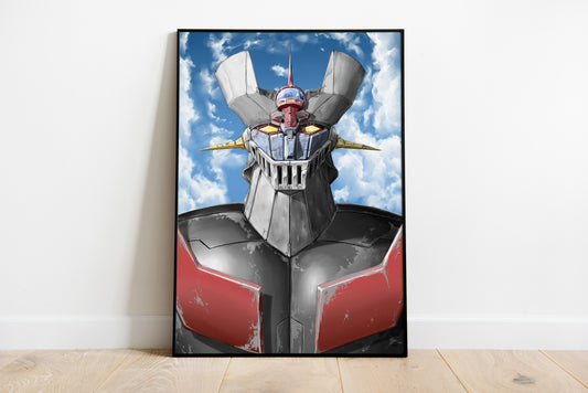 Mazinger Z Framed Poster dank n drip