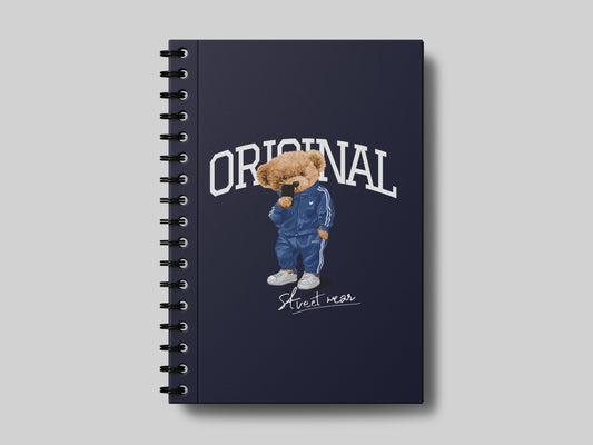 original bear 
notebook