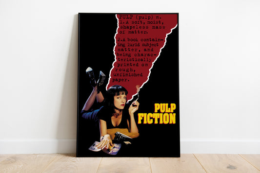 dank n drip pulp fiction poster