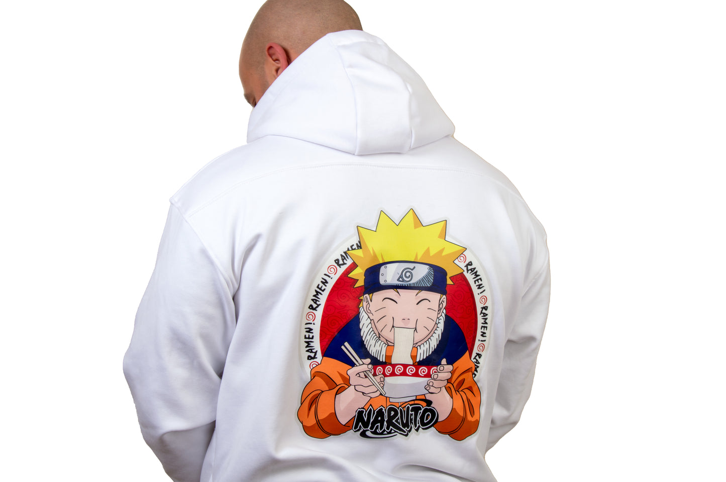 Naruto White Hoodie oversize