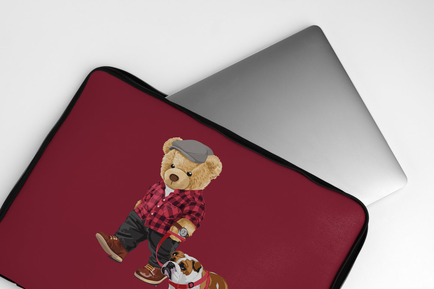 Lets go for a walk laptop sleeve dank n drip