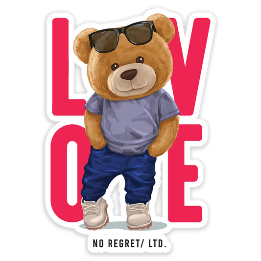 Love Bear Sticker