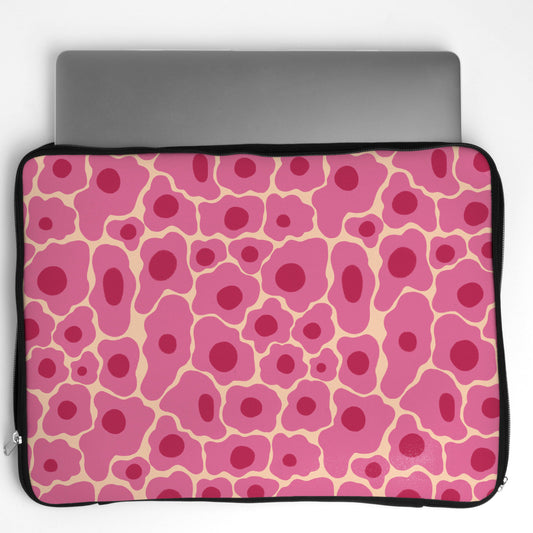 Pink Bloom Laptop Sleeve
