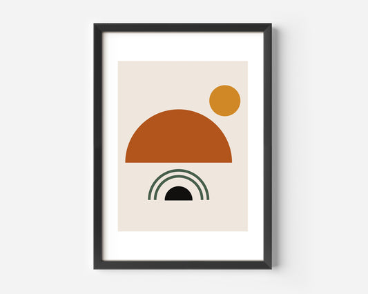 Earth & Sky Poster