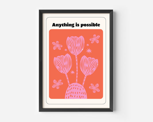Anything is possible Poster