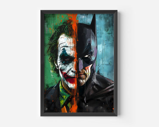 Batman Vs Joker Poster