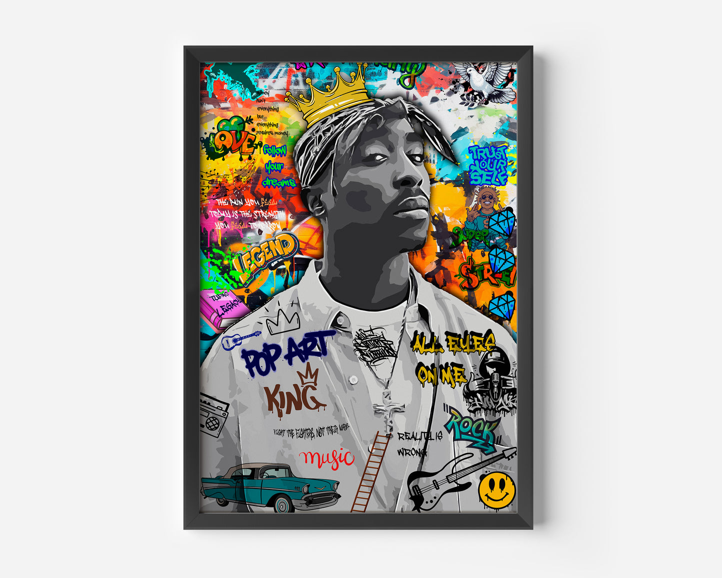 2pac Street Pop Chaos Poster