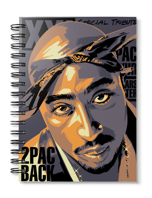 2PAC BACK Notebook