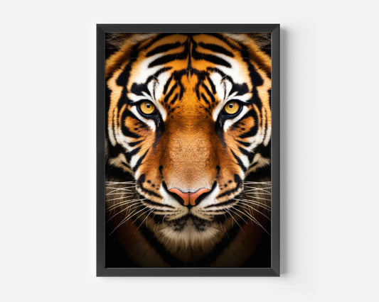 Tiger Close Up Poster
