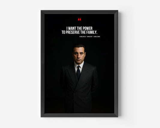 Vincent Corleone The Godfather Poster