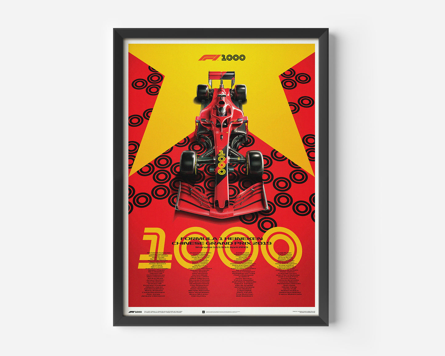 Formula 1 1000 Shanghai 2019 Poster