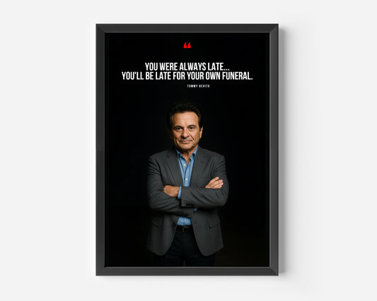 Tommy DeVito Goodfellas Quote Poster