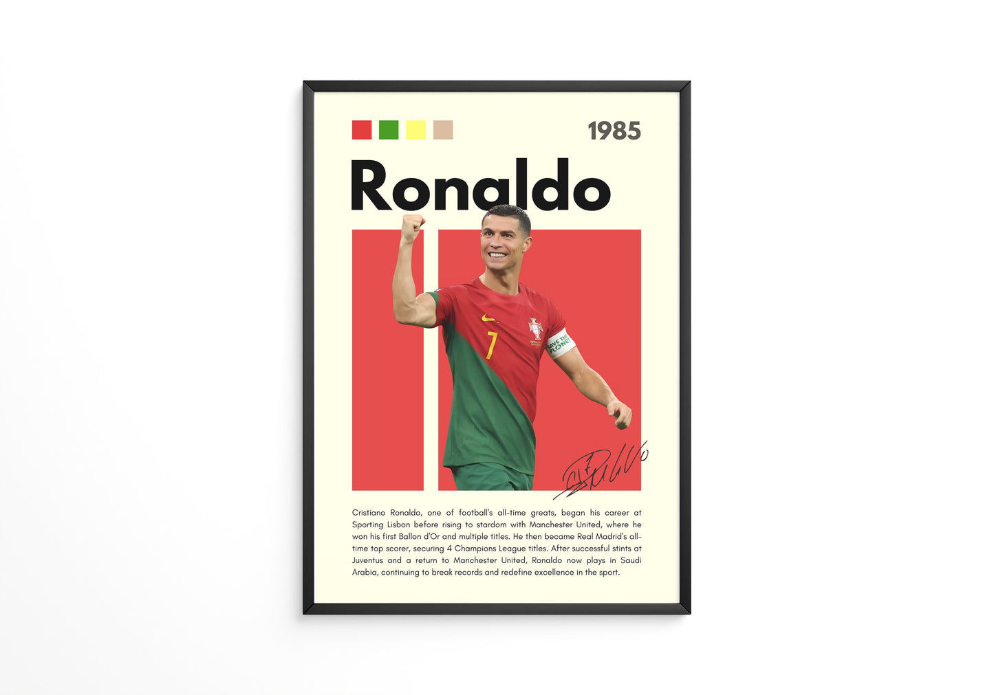 CR7 1985 Poster