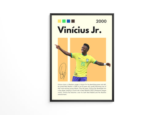 Vinicius Junior 2000 Poster