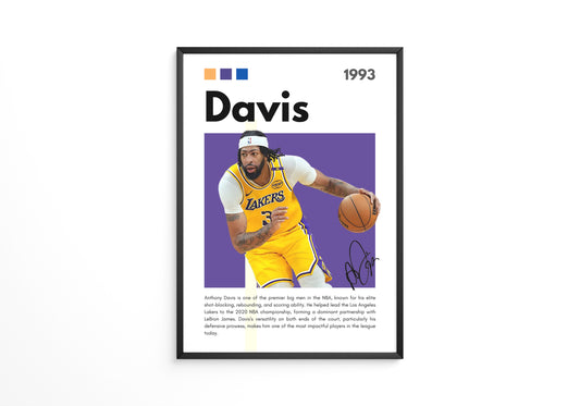 Anthony Davis 1993 Poster