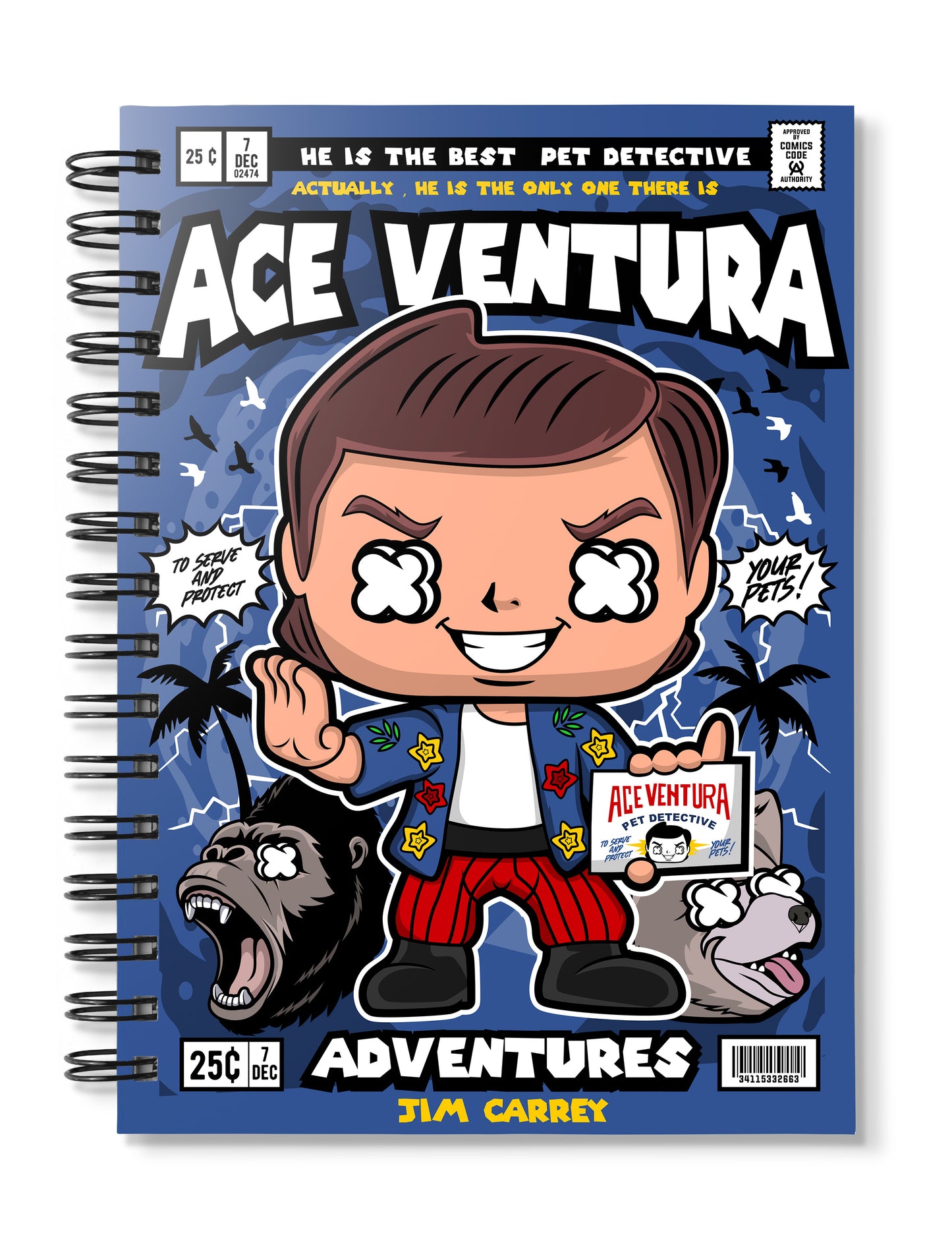 Ace Ventura Notebook