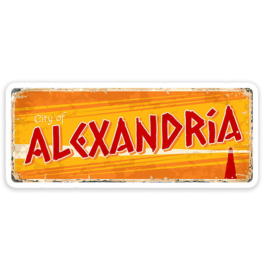 Alexandria Sticker