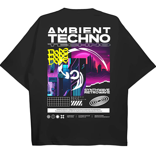 Ambient Techno Oversized Tee's