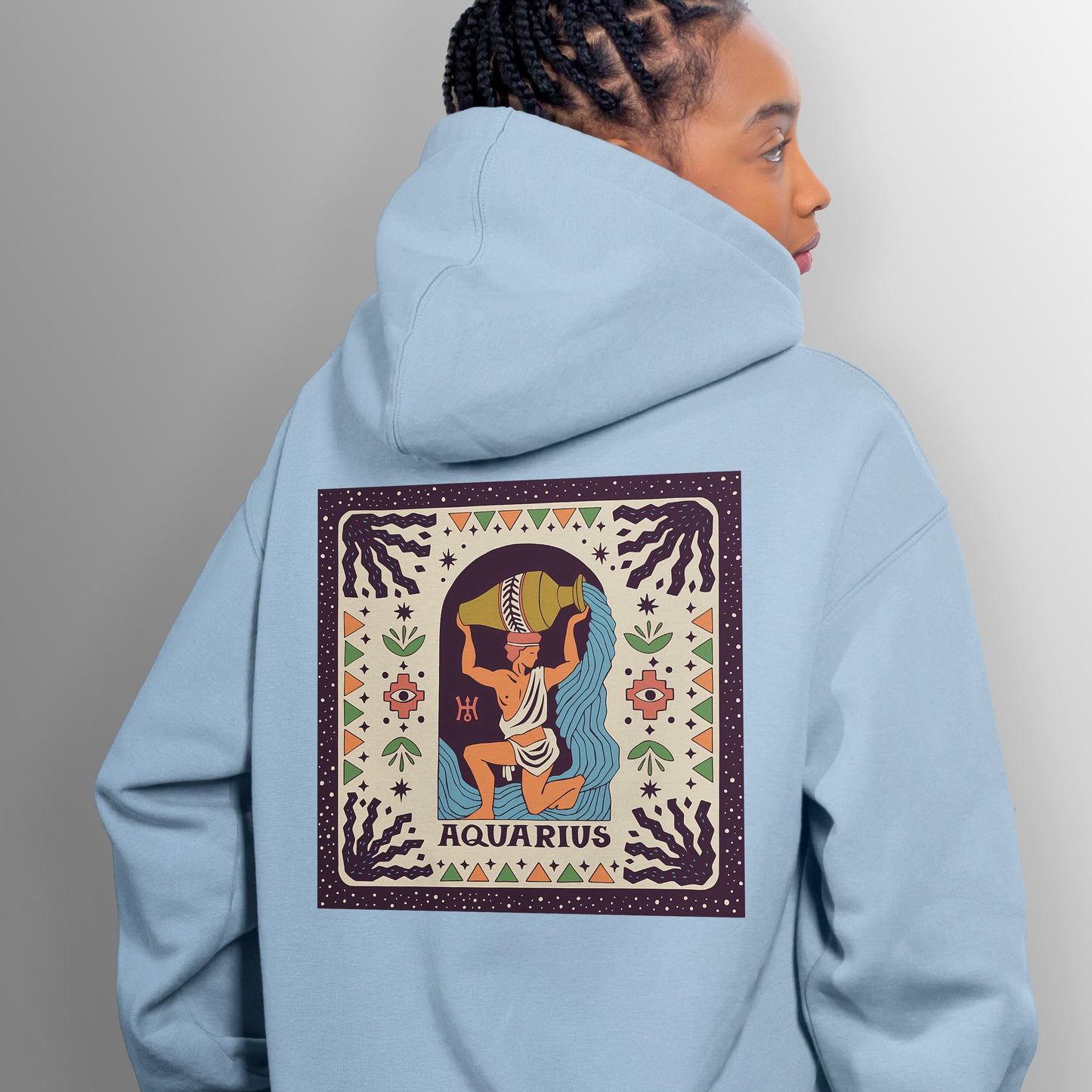 Zodiac Signs Hoodie Oversized