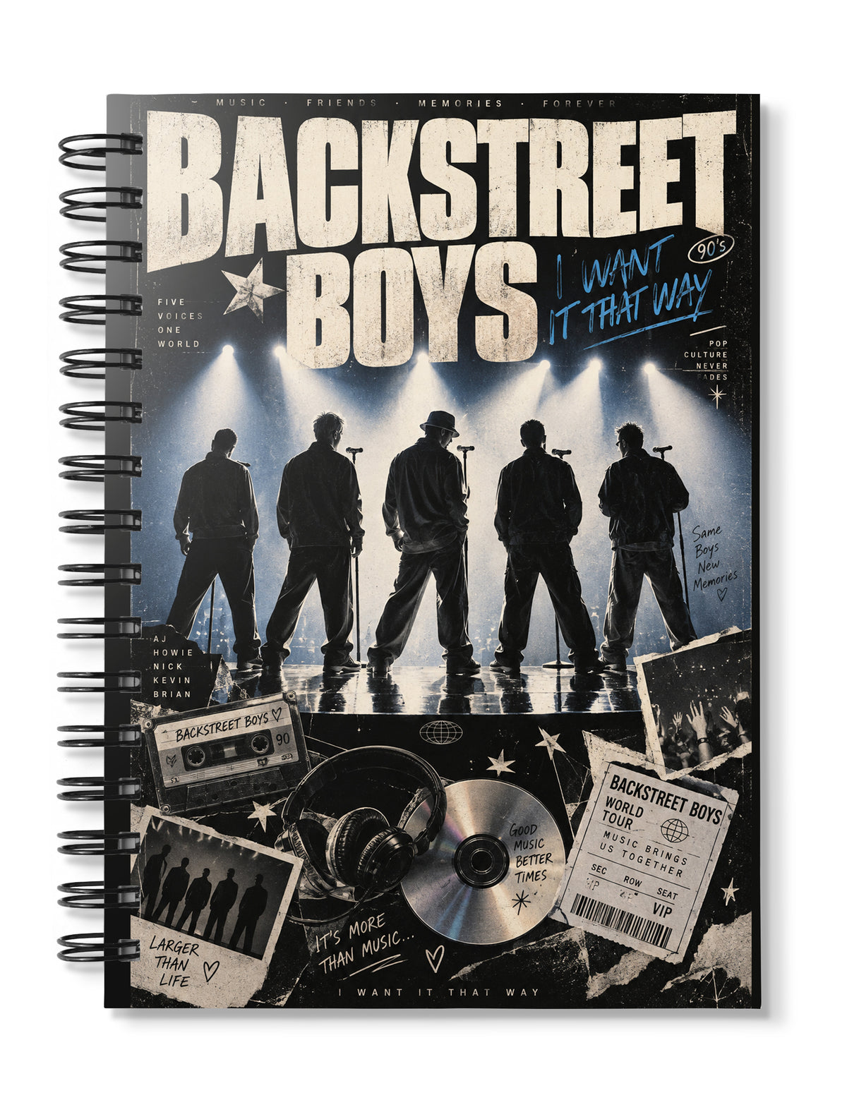 Backstreet Boys Notebook