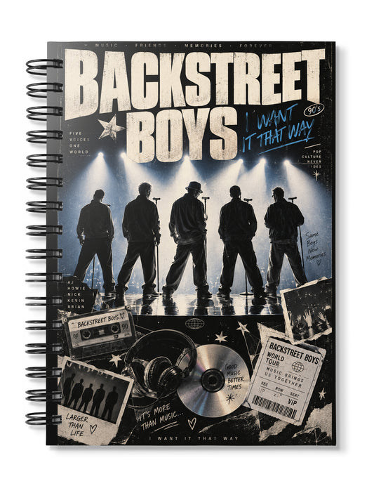 Backstreet Boys Notebook